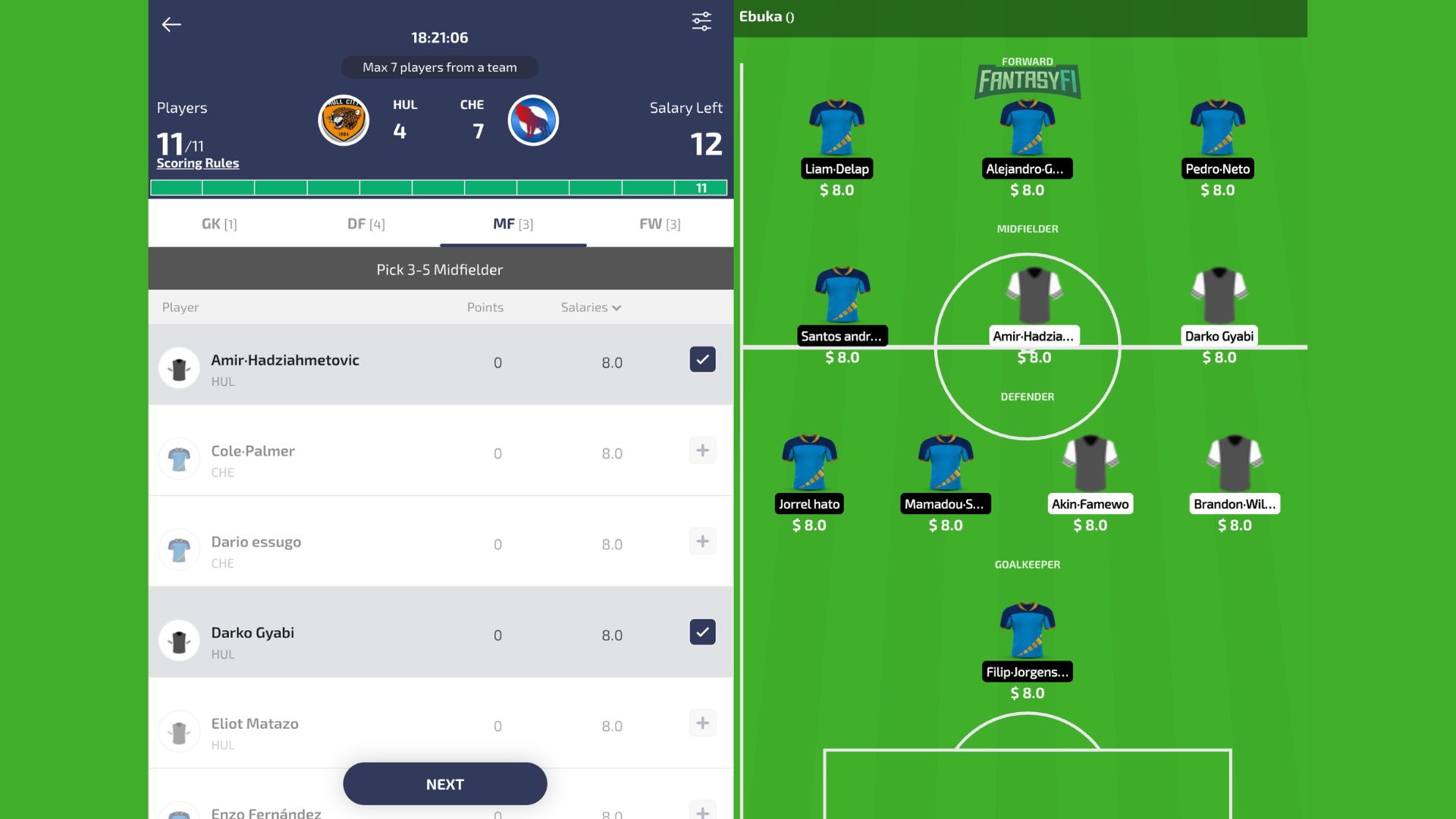 quick cash on fantasyfi